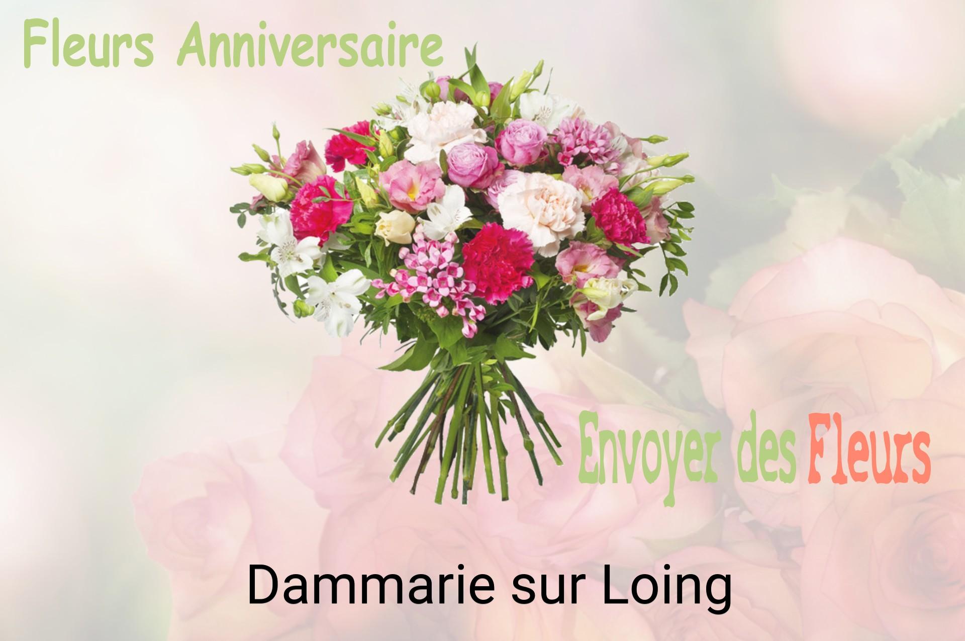 Bouquet de fleurs d’anniversaire livré à Dammarie-sur-Loing