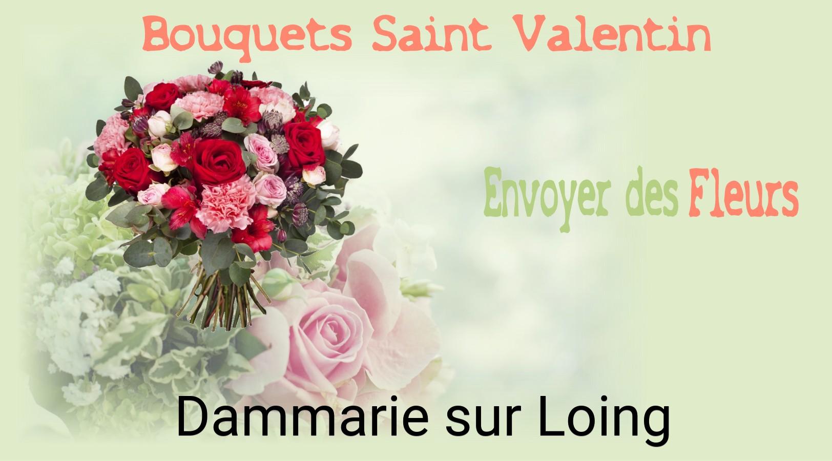 Roses de Saint-Valentin livrées à Dammarie-sur-Loing